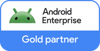 Selo Android Enterprise Gold Partner